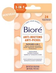 Bioré Patchs Hydrocolloïdes 3-en-1 Anti-Boutons